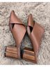 Alex + Alex 100% Leather Brown Heels Size EU 36 - photo 7