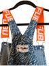 Fubu Graphic Blue Orange Jumpsuit Size M - photo 2