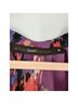 Hazel 100% Polyester Floral Purple Long Sleeve T-Shirt Size M - photo 3