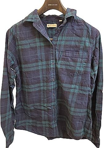 American Tall Relaxed fit flannel shirt Button-Down Shirt (view 1)