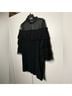 Alexis 100% Polyester 1% Elastane 99% Viscose Black Cocktail Dress Size L - photo 11