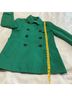 Coach 100% Cotton Green Trenchcoat Size XS - photo 8