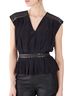 Ramy Brook 100% Polyester Solid Black Tank Top Size M - photo 1