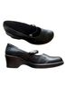 Clarks 100% Leather Black Heels Size 11 - photo 1