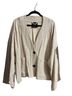 Pull&Bear Ivory Jacket Size L - photo 1