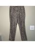 Theory 100% Silk Leopard Print Multi Color Brown Silk Pants Size 6 - photo 5