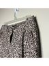 Theory 100% Silk Leopard Print Multi Color Brown Silk Pants Size 6 - photo 8