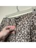 Theory 100% Silk Leopard Print Multi Color Brown Silk Pants Size 6 - photo 9