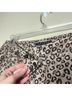 Theory 100% Silk Leopard Print Multi Color Brown Silk Pants Size 6 - photo 10