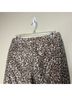 Theory 100% Silk Leopard Print Multi Color Brown Silk Pants Size 6 - photo 12