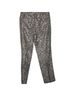 Theory 100% Silk Leopard Print Multi Color Brown Silk Pants Size 6 - photo 2