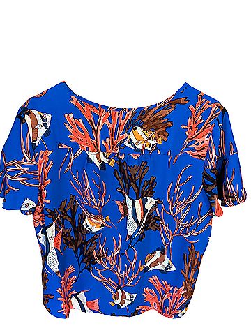 Nic + Zoe Short Sleeve Blouse (view 2)
