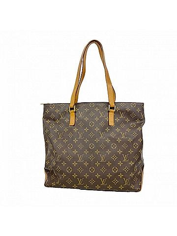 Louis Vuitton Louis Vuitton Monogram Cabas Mezzo Tote Bag M51151 Brown Women's (view 1)