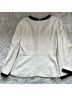 ETRO Ivory Black Long Sleeve Blouse Size 12 - photo 7