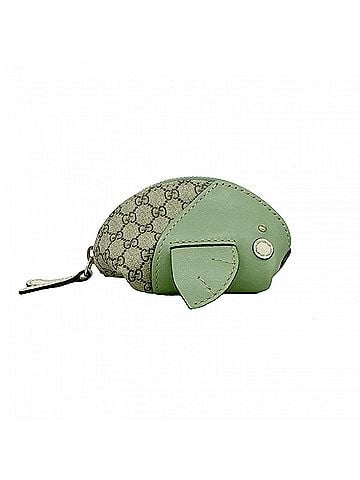 Gucci Gucci GG Supreme Whale Wallet/Coin Case 256862 Brown Green Men's/Women's (view 1)