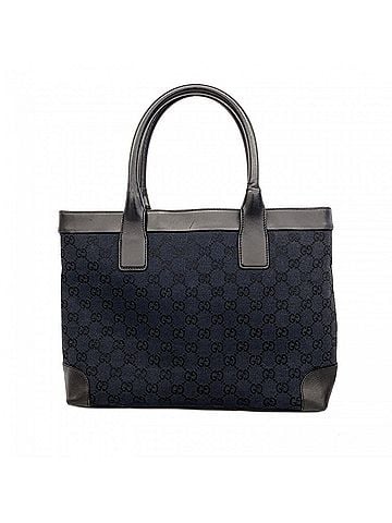 Gucci Gucci GG Canvas Tote Bag 002 1119 Black Women's (view 1)