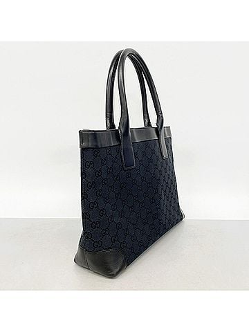 Gucci Gucci GG Canvas Tote Bag 002 1119 Black Women's (view 2)