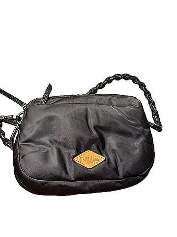 MZ Wallace Black With Metallic Trim Bowery Leather Crossbody Bag (view 2)