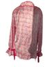 Altar'd State Floral Pink Long Sleeve Blouse Size S - photo 2