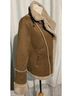 Bluivy 100% Polyester Brown Faux Leather Jacket Size L - photo 5
