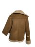 Bluivy 100% Polyester Brown Faux Leather Jacket Size L - photo 2