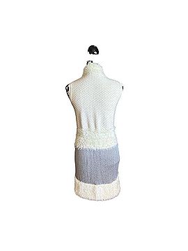Diane von Furstenberg Plush Knit Combo Cocktail Dress (view 2)