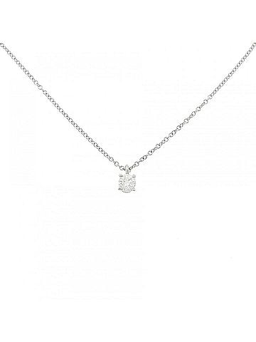 Tiffany & Co. Tiffany &amp; Co. Solitaire Necklace 0.18CT I SI1 3EXT (view 1)