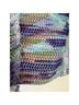 Chico's Print Purple Blue Cardigan Size L - photo 6
