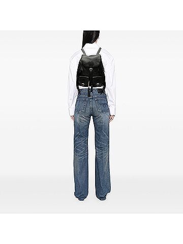 Saint Laurent Calfskin Fringe Festival Backpack (view 2)