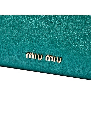 Miu Miu Mini Goatskin Madras Click Top Handle Bag (view 2)