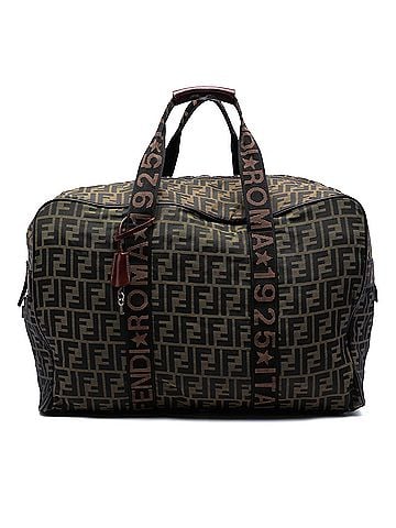 Fendi Zucca Canvas Roma 1925 Travel Bag (view 1)