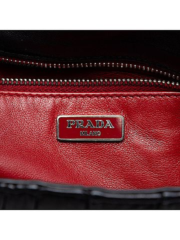 Prada Nappa Gaufre Sound Lock Shoulder Bag (view 2)