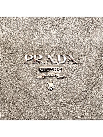 Prada Vitello Daino Side Zip Convertible Tote (view 2)