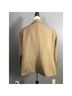 The Frankie Shop Solid Tan Brown Blazer One size - photo 9