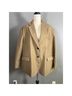 The Frankie Shop Solid Tan Brown Blazer One size - photo 5