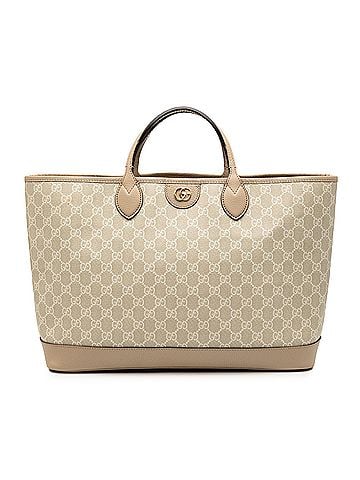 Gucci Medium GG Supreme Ophidia Tote (view 1)