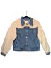 Mother Superior 100% Cotton 100% Polyester Blue Ivory Jacket Size L - photo 4