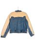 Mother Superior 100% Cotton 100% Polyester Blue Ivory Jacket Size L - photo 5