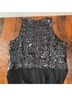 MIKAEL AGHAL 100% Polyester 97% Polyester 3% Spandex Black Jumpsuit Size 12 - photo 6