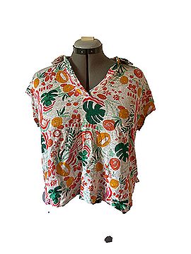 C&C Short Sleeve Blouse (view 1)