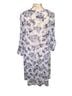 Torrid 100% Polyester Print Blue White Casual Dress Size 1X - photo 2