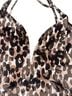 Kobi Halperin Leopard Print Brown Black White One Piece Swimsuit Size XL - photo 5