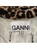 Ganni 100% Cotton Leopard Print Brown Tan Jacket Size S - photo 3