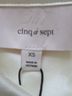 Cinq à Sept 100% Silk Solid Ivory Long Sleeve Blouse Size XS - photo 3