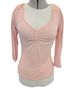 Candie's Pink Long Sleeve Blouse Size L - photo 1