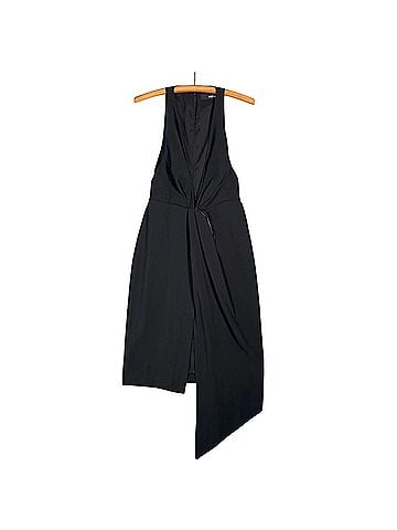 Nicholas twist front asymmetrical midi Cocktail Dress (view 1)