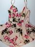 Windsor Floral Pink Ivory Romper Size L - photo 9