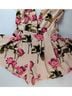 Windsor Floral Pink Ivory Romper Size L - photo 7