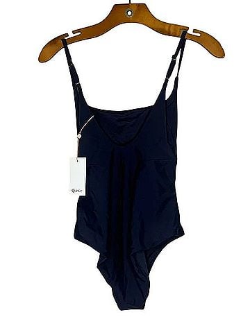 Quince Italian Cut Out One-Piece Swimsuit One Piece Swimsuit (view 2)