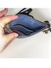 Parker Thatch 100% Leather Animal Print Black White Crossbody Bag One size - photo 12